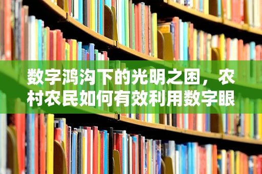 数字鸿沟下的光明之困，农村农民如何有效利用数字眼科服务？