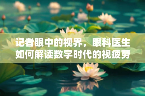 记者眼中的视界，眼科医生如何解读数字时代的视疲劳？