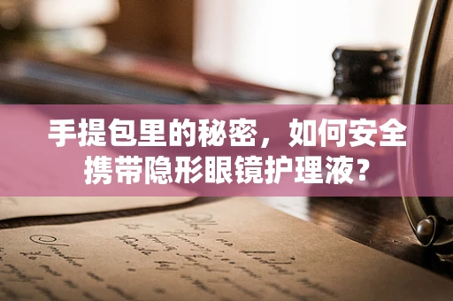 手提包里的秘密，如何安全携带隐形眼镜护理液？